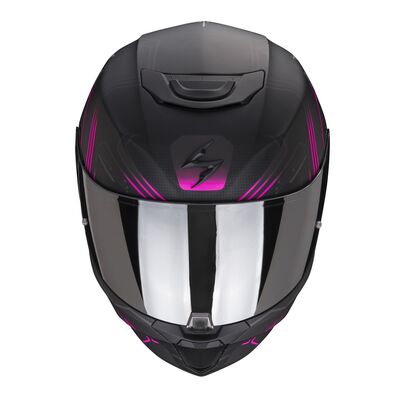 Scorpion EXO 391 Spada Kapalı Motosiklet Kaskı Siyah / Pembe