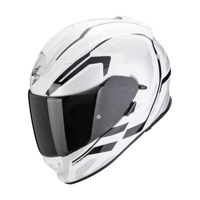 Scorpion Exo 491 Evo Kripta Kapalı Motosiklet Kaskı Beyaz / Siyah