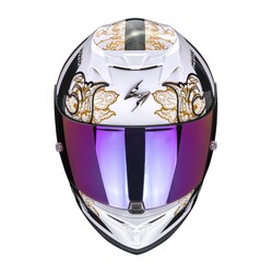 Scorpion - Scorpion Exo 520 Evo Air Fasta Kapalı Motosiklet Kaskı Beyaz (Thumbnail - )