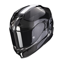Scorpion Exo 520 Evo Air Laten Kapalı Motosiklet Kaskı Siyah / Beyaz - Thumbnail