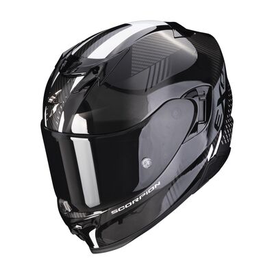 Scorpion Exo 520 Evo Air Laten Kapalı Motosiklet Kaskı Siyah / Beyaz