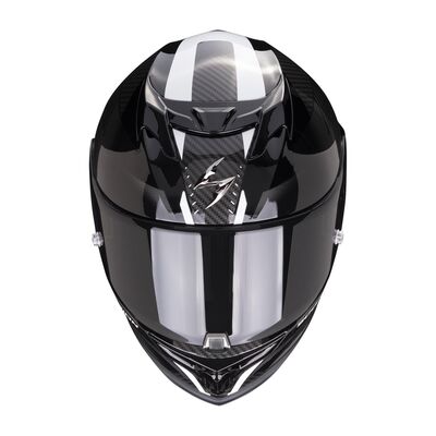 Scorpion Exo 520 Evo Air Laten Kapalı Motosiklet Kaskı Siyah / Beyaz