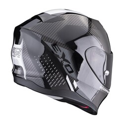 Scorpion Exo 520 Evo Air Laten Kapalı Motosiklet Kaskı Siyah / Beyaz - Thumbnail