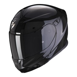 Scorpion EXO 920 Evo Açılabilir Motosiklet Kaskı Siyah - Thumbnail