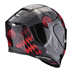 Scorpion - Scorpion EXO R1 Evo Air FC BAYERN Lisanslı Spor Motosiklet Kaskı Siyah / Kırmızı (Thumbnail - )