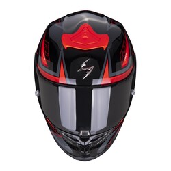 Scorpion - Scorpion EXO R1 Evo Air Gaz Spor Motosiklet Kaskı Siyah / Kırmızı (Thumbnail - )