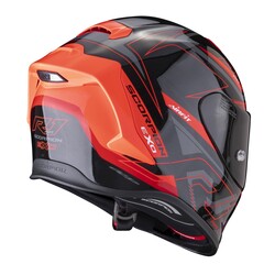 Scorpion EXO R1 Evo Air Gaz Spor Motosiklet Kaskı Siyah / Kırmızı - Thumbnail
