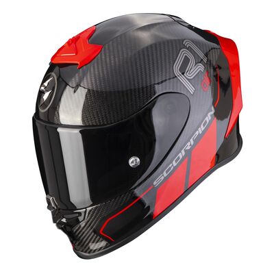 Scorpion EXO R1 Evo Carbon Air Corpus II Spor Motosiklet Kaskı Kırmızı