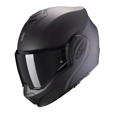 Scorpion Exo-Tech Evo Çene Açılabilir Motosiklet Kaskı Mat Siyah