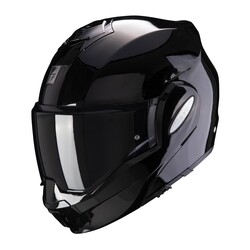 Scorpion - Scorpion Exo-Tech Evo Çene Açılabilir Motosiklet Kaskı Siyah (Thumbnail - )