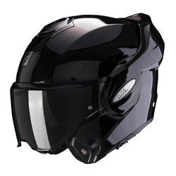 Scorpion Exo-Tech Evo Çene Açılabilir Motosiklet Kaskı Siyah - Thumbnail