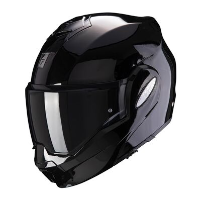 Scorpion Exo-Tech Evo Çene Açılabilir Motosiklet Kaskı Siyah