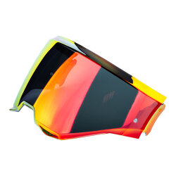 Scorpion KDF18-1 Vizör (Exo-Tech & Carbon) Kırmızı - Scorpion (1)