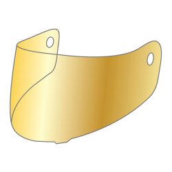 Scorpion KDS-F-03 Apex EXO-GT SP AIR İçin Maxvision Renkli Vizör Altın - Scorpion