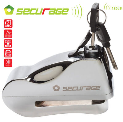 Securage Alarmlı Motosiklet Disk Kilidi (7mm)