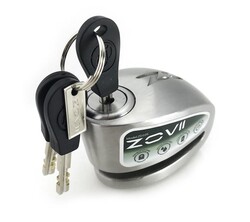 Securage Pro 10mm Alarmlı Motosiklet Disk Kilidi - Thumbnail