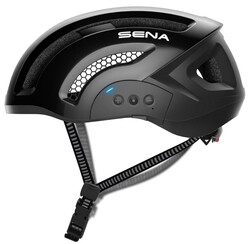 Sena Akıllı Bluetoothlu Bisiklet Kaskı Siyah - Thumbnail