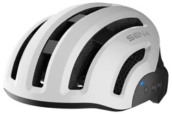Sena Akıllı Bluetoothlu Bisiklet Kaskı Beyaz - Thumbnail
