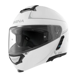 Sena Impulse Akıllı Çene Açılabilir Motosiklet Kaskı 2206 Beyaz - Sena