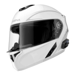 Sena Outrush R 2206 Çene Açılabilir Akıllı Kask Beyaz - Sena