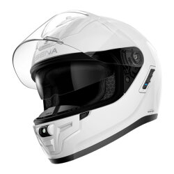 Sena Phantom Interkomlu Motosiklet Kaskı Beyaz - Sena (1)
