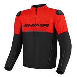 Shima Drift Korumalı Motosiklet Montu Kırmızı - Shima