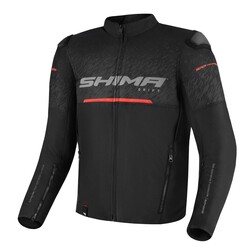 Shima Drift Korumalı Motosiklet Montu Siyah - Shima