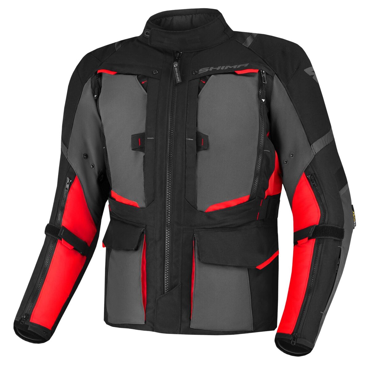 Shima Hero 2.0 Korumalı Motosiklet Montu Kırmızı Fiyatı ve Özellikleri
