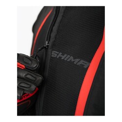 Shima - Shima Mesh Pro 2 Korumalı Motosiklet Montu Siyah / Beyaz / Kırmızı (Thumbnail - )