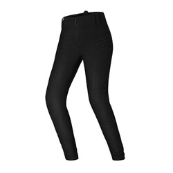 Shima NOX 2 Kadın Korumalı Skiny Fit Motosiklet Pantolonu Siyah - Thumbnail