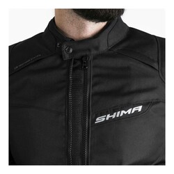 Shima - Shima Rush 2.0 Korumalı Motosiklet Montu Siyah (Thumbnail - )