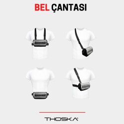 Thoska Bel Çantası Siyah - 1
