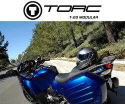 Torc - Torc T-28 Çene Açılır Motosiklet Kaskı Beyaz (Thumbnail - )